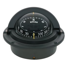 Ritchie F-83 Voyager Compass Flush Mount - Black