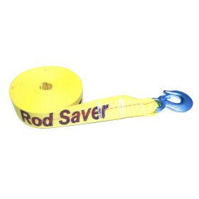 Rod Saver Wsy20 Heavy Duty 20' Replacement Winch Strap Yellow