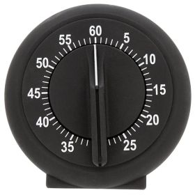 Soft-Touch Mechanical Timer - Black