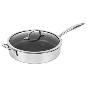 3-Ply Hybrid Non-Stick Stainless Steel Pan