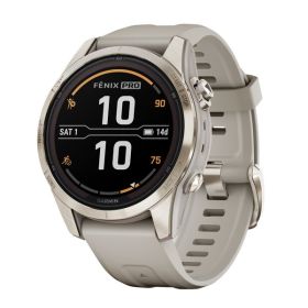 Fenix 7S Pro Sapphire Solar Edition Smartwatch - Soft Gold