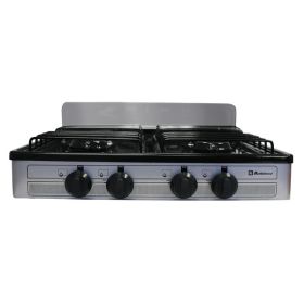 4 Burner Outdoor Stove - Silver