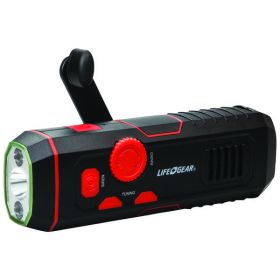 Stormproof USB Crank Flashlight