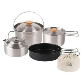 Stainless Steel 4-piece Picnic Set