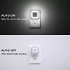 Wall Outlet LED Night Light - Cool White (6 Pack)