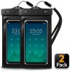 Waterproof Cell Phone Pouch (2 Pack)