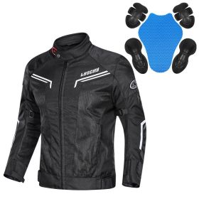 Motorcycle Mesh Jacket - M/W (Option: Blackbright silver-M)