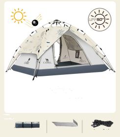 Life and Leisure Double-Layer Tent (Color: White)