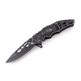 Self-defense Multifunctional Stainless Steel Folding Knife (Option: YST5770 SW)