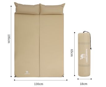 Inflatable Mattress (Color: Gold)