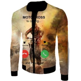Cross-Border Men's Polyester Jacket (Option: 2XL-D)
