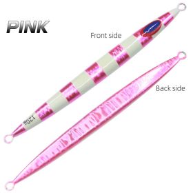 Heavy Weight Iron Plate Lead Fish Lure (Option: Pink-120g)