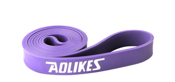 Latex Training Fitness Band (Color: Purple)
