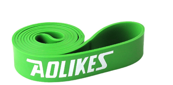 Latex Training Fitness Band (Color: Green)