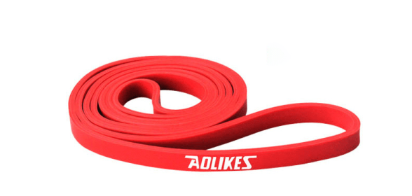 Latex Training Fitness Band (Color: Red)