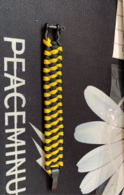 Field Emergency Survival Bracelet (Option: Yellow black)