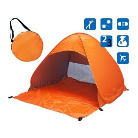 Quick Outdoor Camping Tent (Color: Orange)