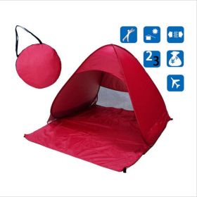 Quick Outdoor Camping Tent (Color: Red)