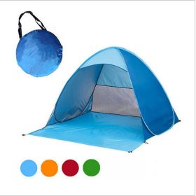 Quick Outdoor Camping Tent (Color: Blue)