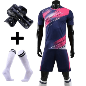 Children's Football Sports Training Uniform (Option: Suit9-30)