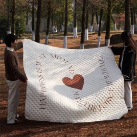 Thickened Anti-tide Picnic Mat (Color: Beige)