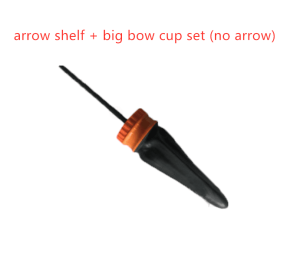 Pocket Slingshot Steel Ball (Option: Black-Big bow-3pc)