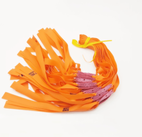 10Pcs Elastic Rubber Band Slingshot (Option: Orange-0.5mm-Q10pcs)