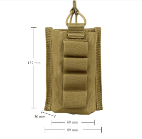 Double-layer Tactical cartridge (Option: Earthy)