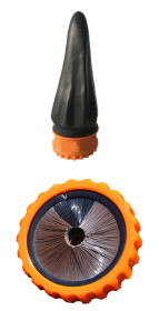 Pocket Slingshot Steel Ball (Option: Black-Big bow-1pc)