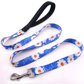 Pet Printed Dog Leash (Option: Zou Ju)