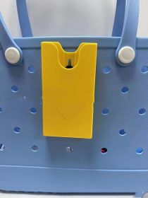 Removable Mobile Phone Storage Buggy Beach Bag (Option: yellow-9*16.5)