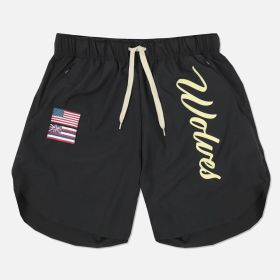 Casual Running Men's Shorts (Option: Black-M)