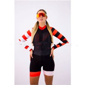 One Piece Women's Cycling Suit (Option: Purple-2XL)