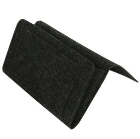 Simple Felt Storage Bag (Option: Dark Gray-27x22x8cm)