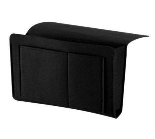 Simple Felt Storage Bag (Option: Black-27x22x8cm)