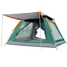 Fully Automatic Speed Camping Tent (Option: Silver gum green-Single tent)