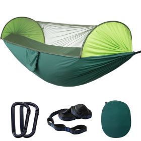 Automatic Speed Open Hammock (Color: Green)