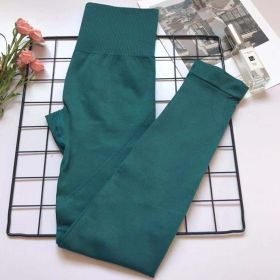 Women's High Waist Fitness Pants Suit (Option: Dark green pants-S)
