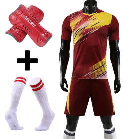 Children's Football Sports Training Uniform (Option: Suit3-24)