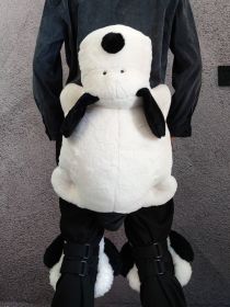 Animated Ski Protection Pad (Option: White dog)