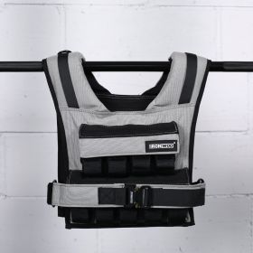 Chris Iron Block Fitness Weight Vest (Option: New 18kg grey)