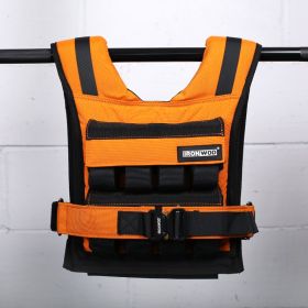 Chris Iron Block Fitness Weight Vest (Option: New 16kg orange)