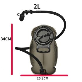 TPU Outdoor Water Bag (Option: Coffee-2.0L)