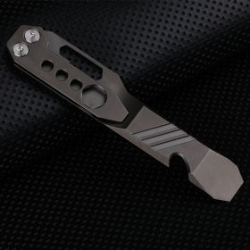 Titanium Alloy Multi-Purpose Crowbar (Option: Gun Grey)