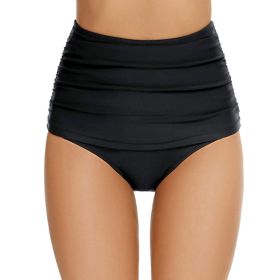 Women's Plus Size Swimming Shorts (Option: Black-S)