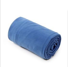 Ultra-light Polar Fleece Sleeping Bag (Color: Blue)