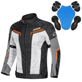 Motorcycle Mesh Jacket - M/W (Option: Blackorange-M)