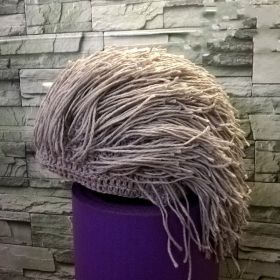 Ski Helmet Decoration Cover (Option: Short model grey)