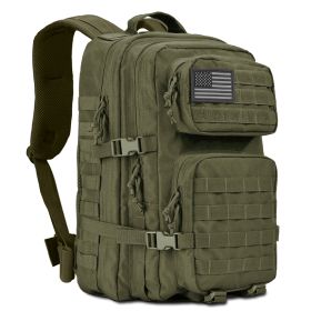Men's Molle Military Tactical Backpack (45 Liter) (Color: Army Green)