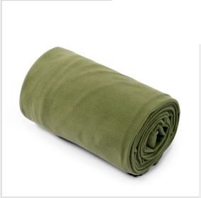 Ultra-light Polar Fleece Sleeping Bag (Color: Green)